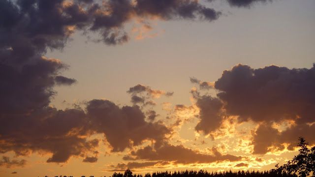  Cielo al atardecer